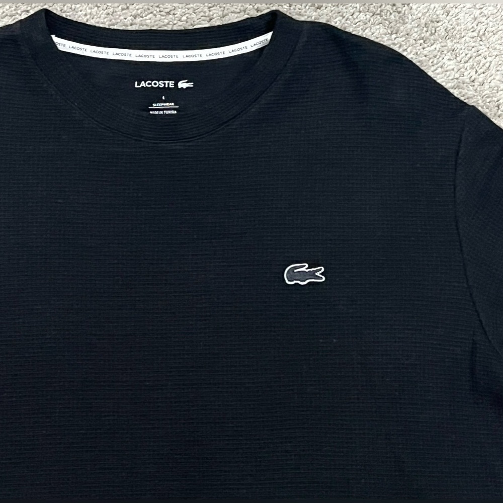 New without Tags Men’s Size Large (5) Black Long Sleeve Thermal Sleepwear